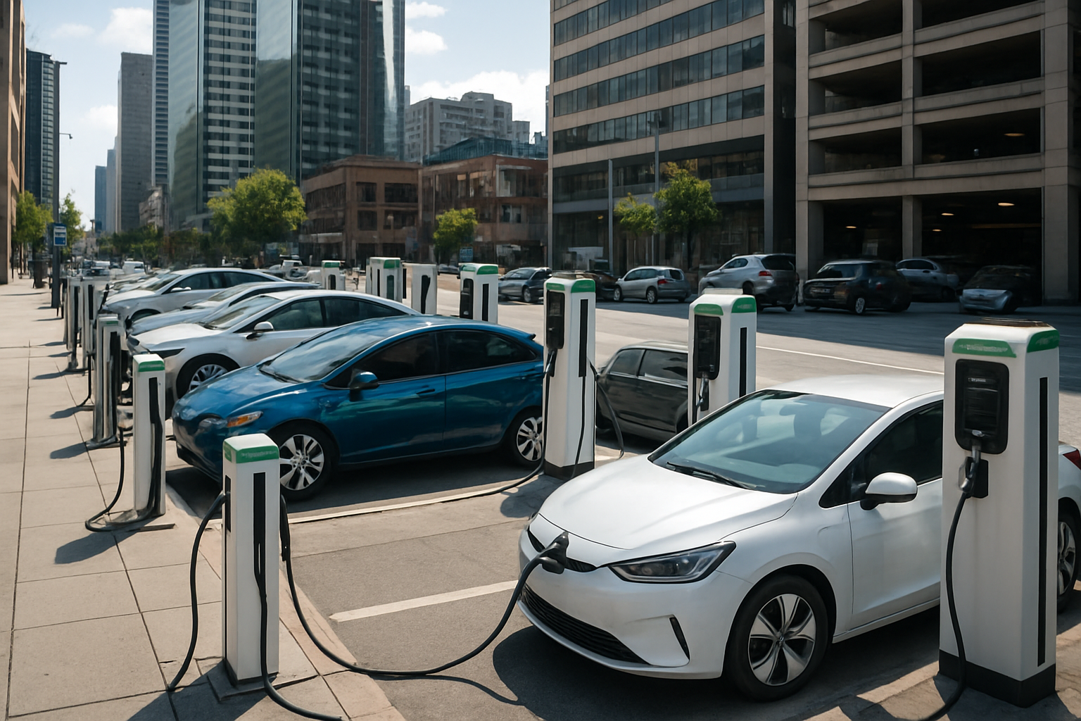 Urban and City Charging Density Targets for Mass EV Adoption