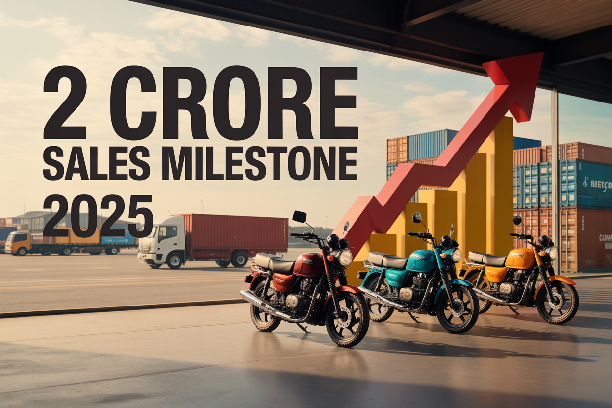 2W Market Crosses 2 Crore Sales Mark In 2025, Exports Hit Record High